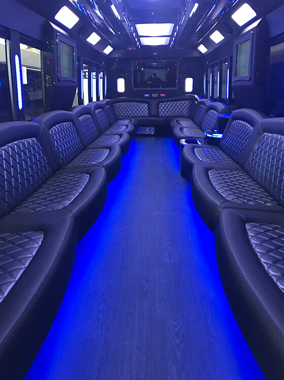 43 bus interior