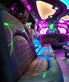 portland limousine with flat screen tvs