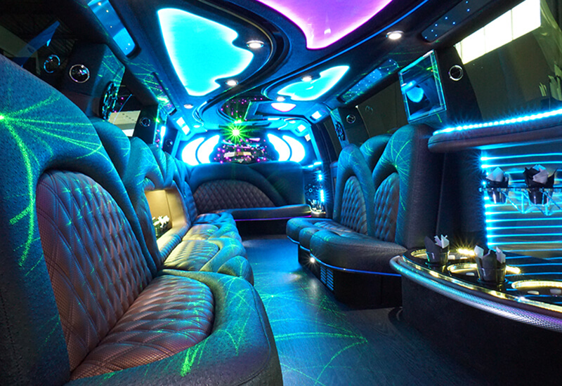 escalade limo with air conditioning